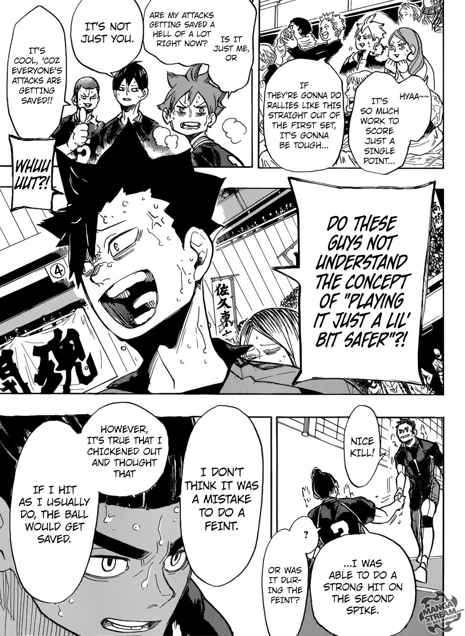 Haikyuu!!, Chapter 303 image 17